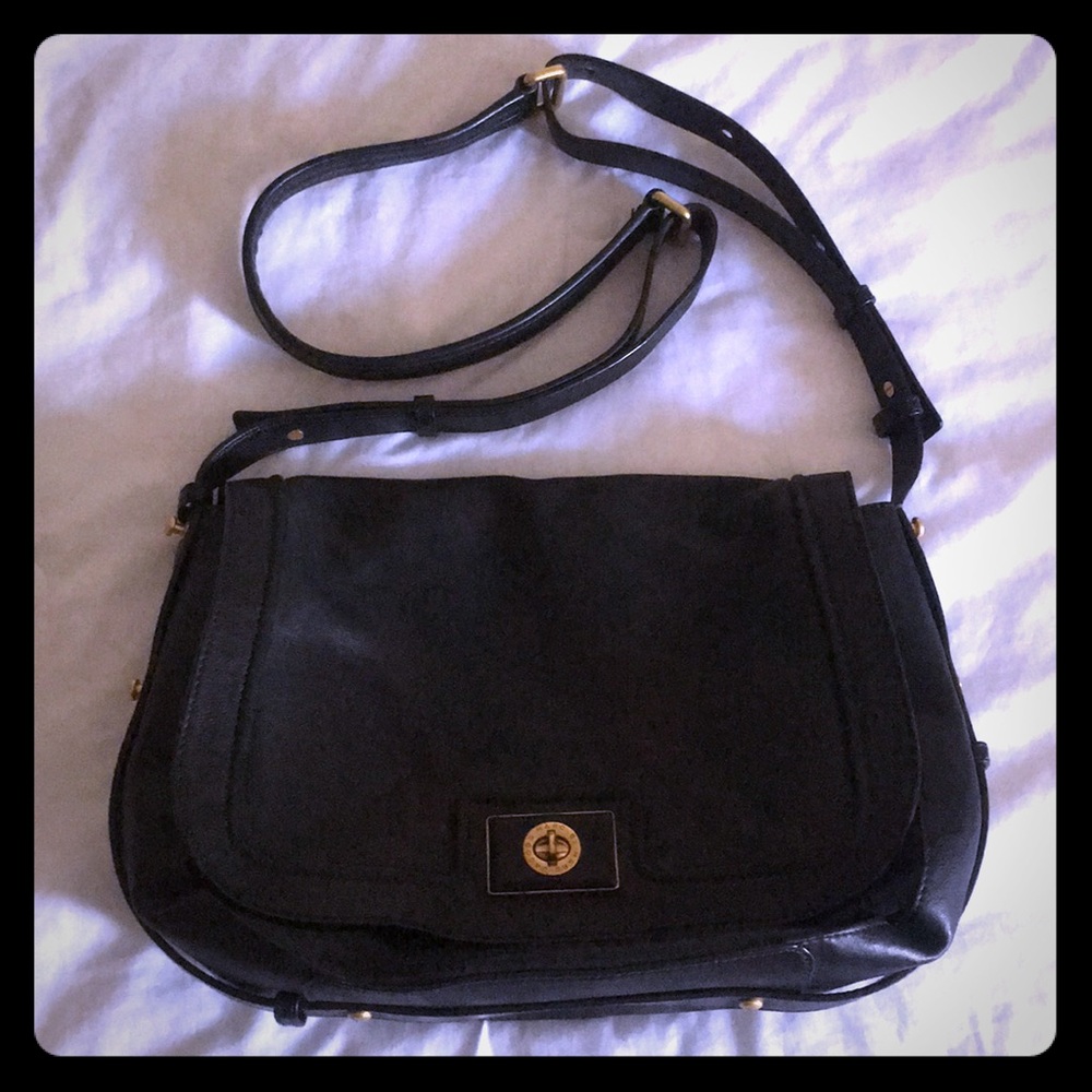Marc by Marc Jacobs crossbody black leather bag